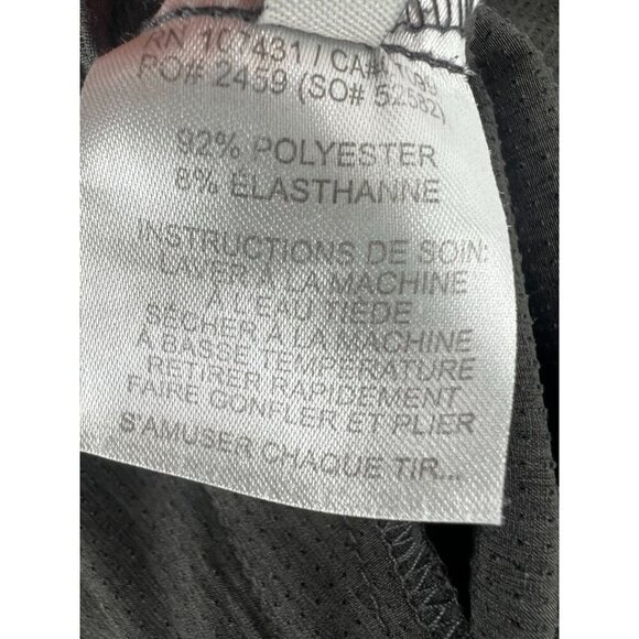 Linksoul L Gray Quarter-Zip Hooded Golf Pullover - Picture 9 of 10